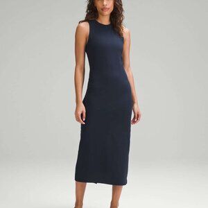 NWT Lululemon All Aligned Ribbed Midi Dress